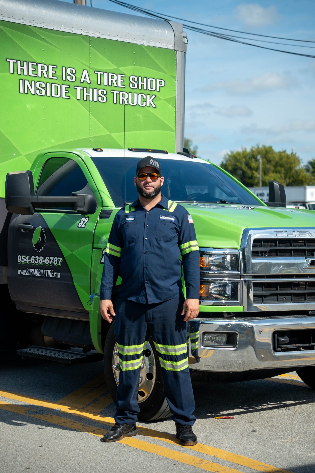 Mobile tire tech